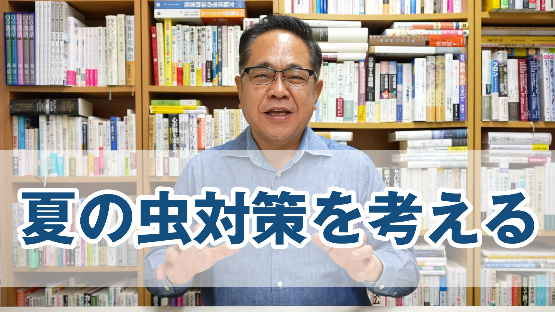 【家づくりと暮らし方】夏の虫対策を考える